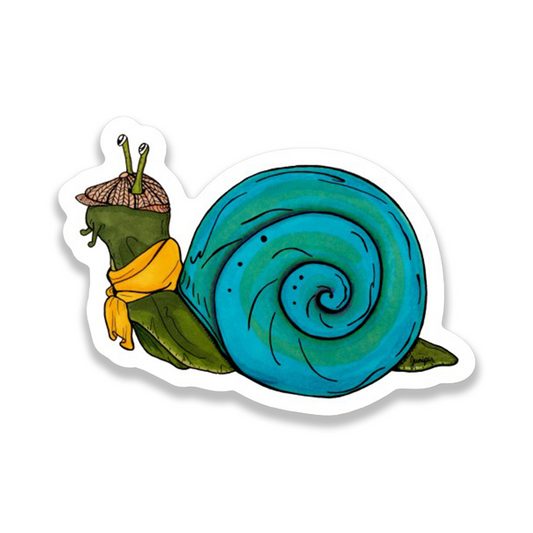 Traveler Snail Sticker